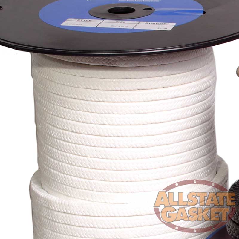 3//16 Wide x 3//16 High x 5 ft Long USA Sealing PTFE Compression Packing